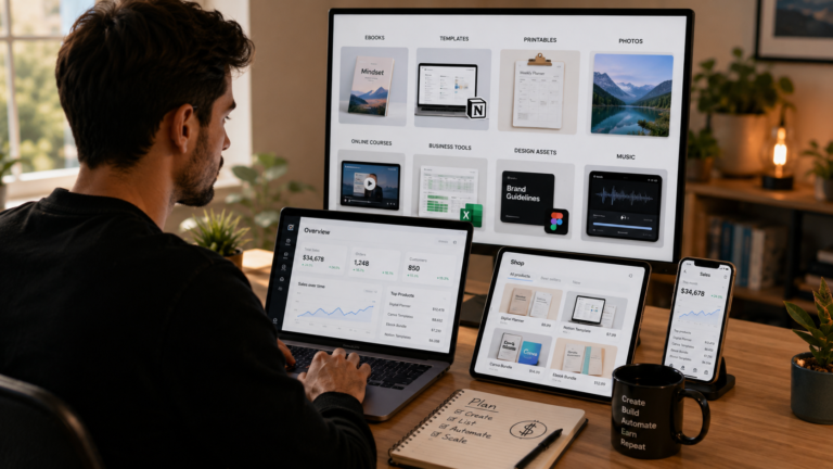 Selling Digital Products for Passive Income in 2026