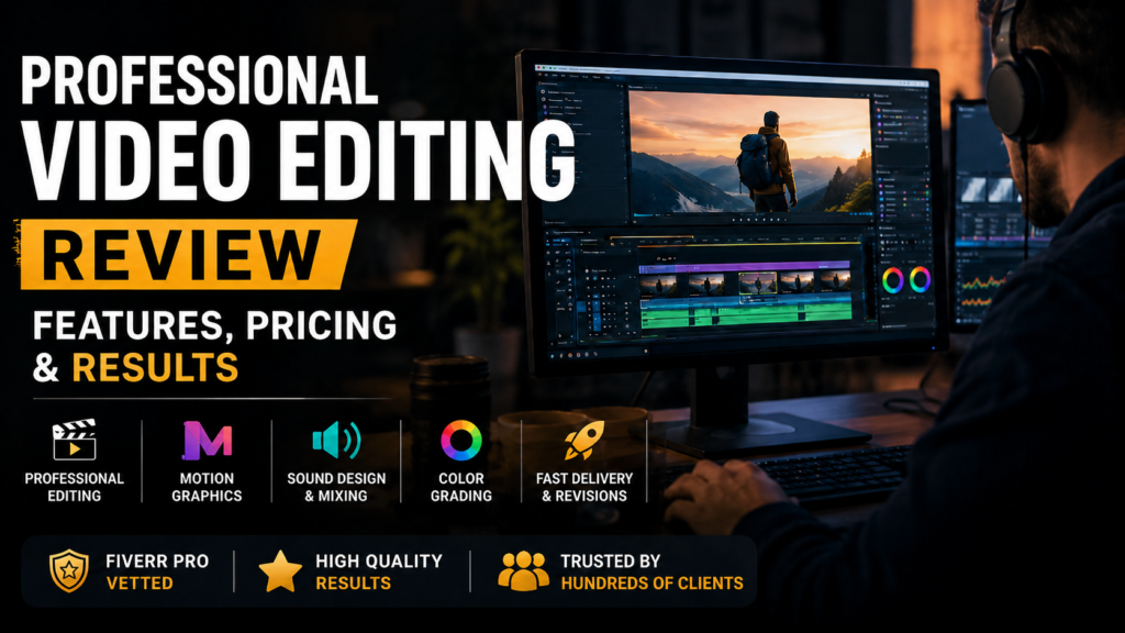 Professional Video Editing Review: Features, Pricing & Results