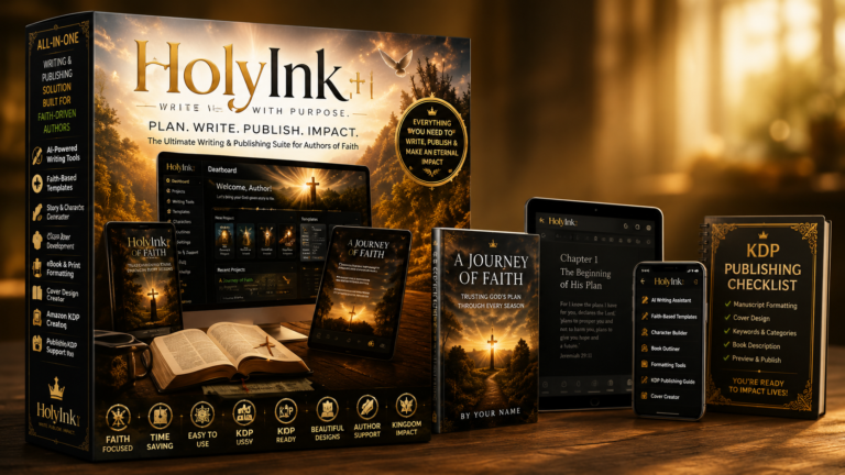 HolyInk AI Review 2026: Publish Christian Fiction - Honest Review